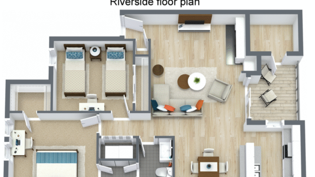 riverside floor plan